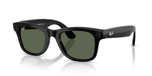 color:Negro lentes sol verde | Rayban Meta 0RW4012 | Negro lentes sol verde