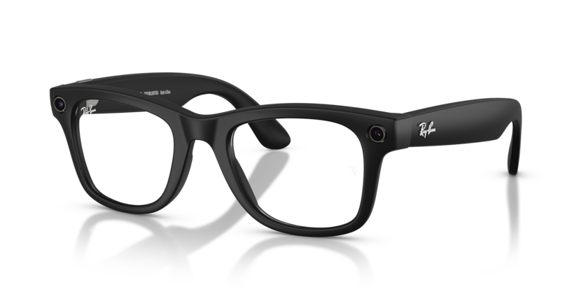 color:Negro lentes transparentes | Rayban Meta 0RW4012 | Negro lentes transparentes
